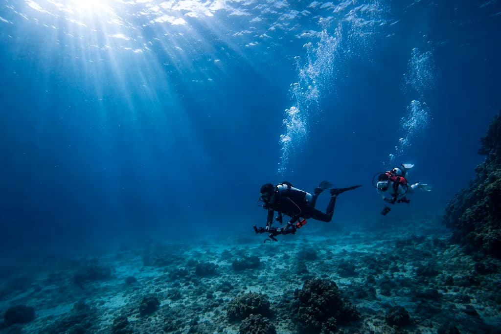 Scuba diving in Malapascua, Philippines